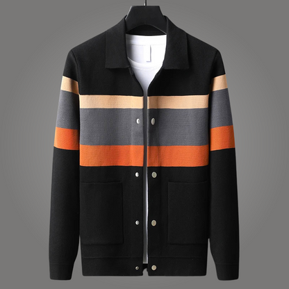 York Stripe Cardigan