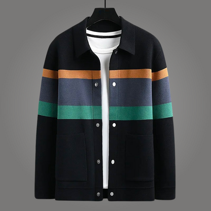 York Stripe Cardigan